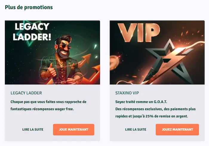 Staxino Casino Connexion